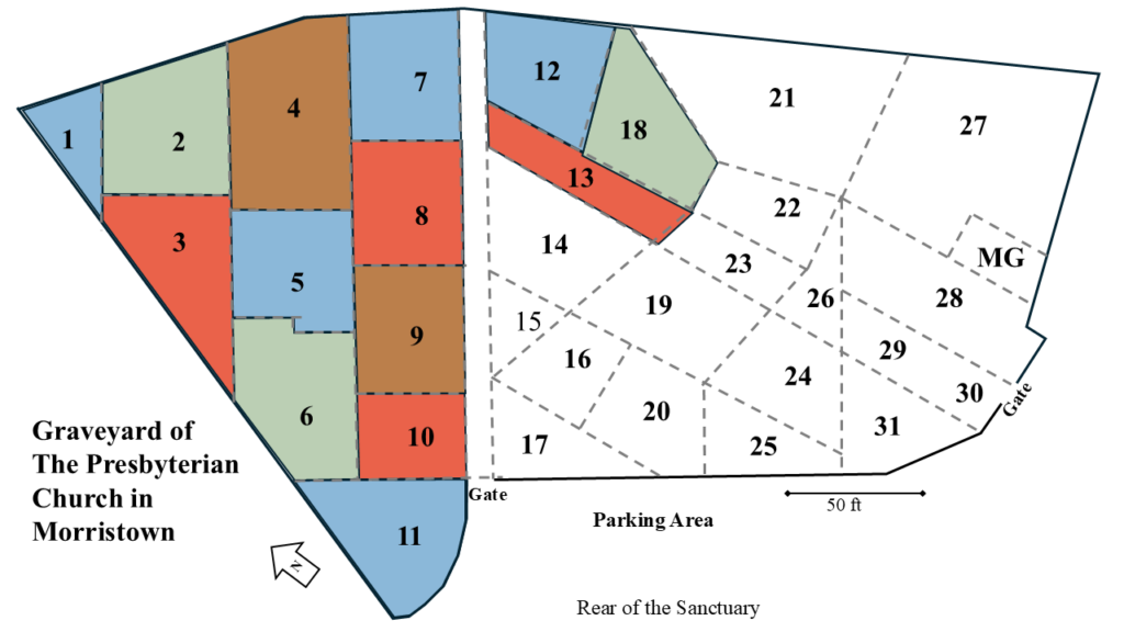 Gravesite Key Map