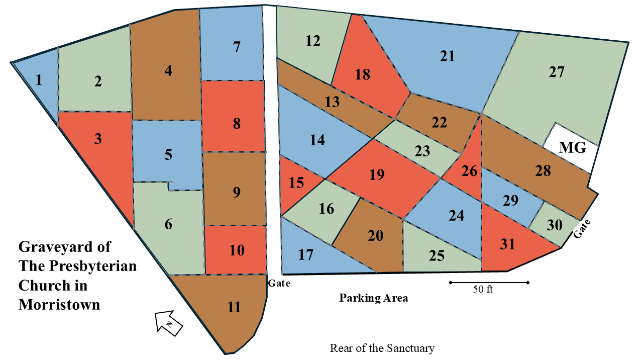 Gravesite Key Map